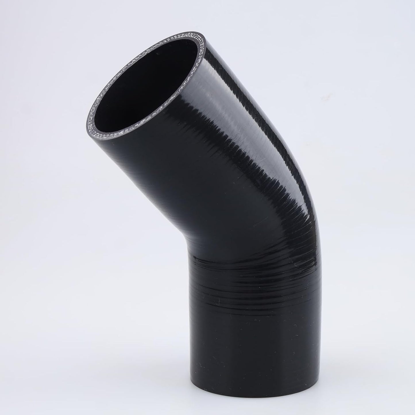 Acoplador codo 45 grados 2.5" 3 capas reforzadas 80PSI