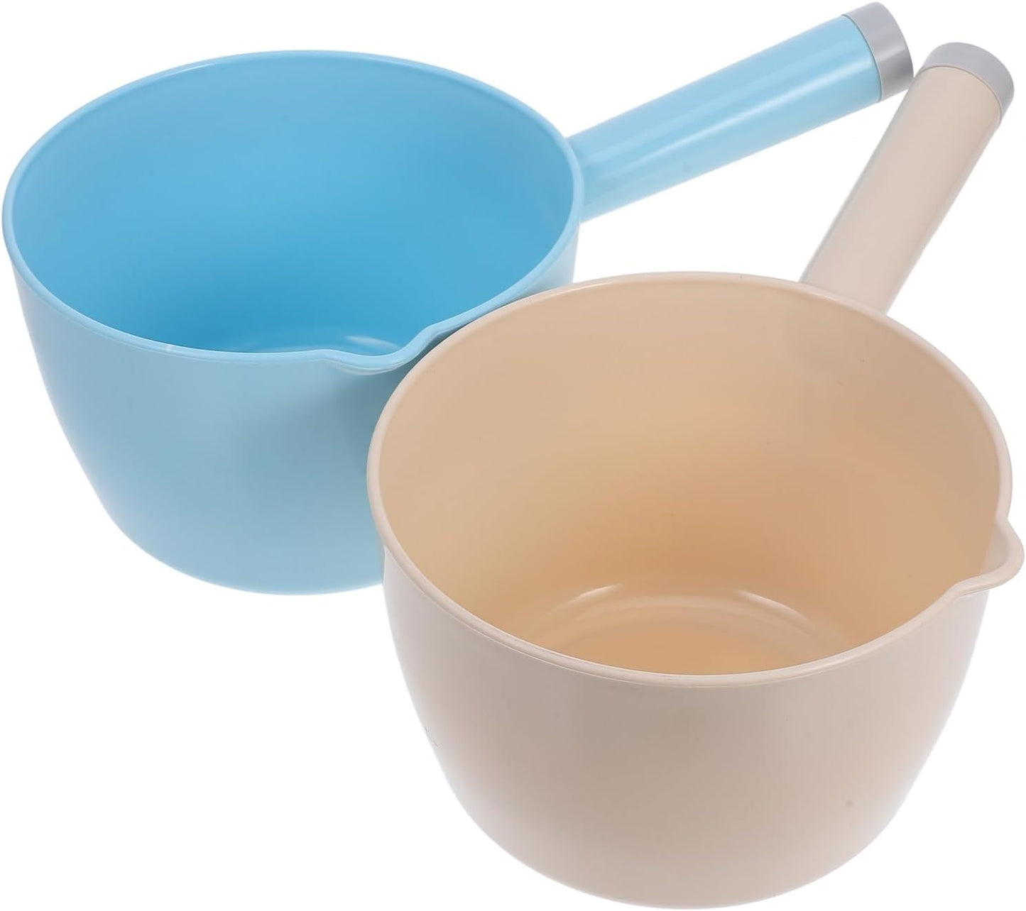 Cucharón plástico cocina mango largo 10.43pulg