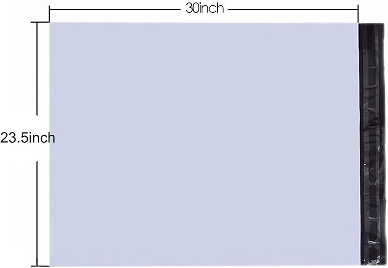 Sobres polietileno jumbo 23.5x30pulg 10uds reutilizables