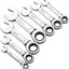 Llave métrica 15mm combinada trinquete 72 dientes