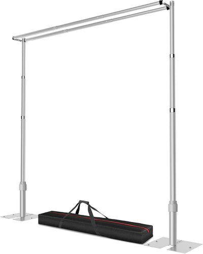 Soporte tubería 12x10ft barra doble ajustable metal fiestas