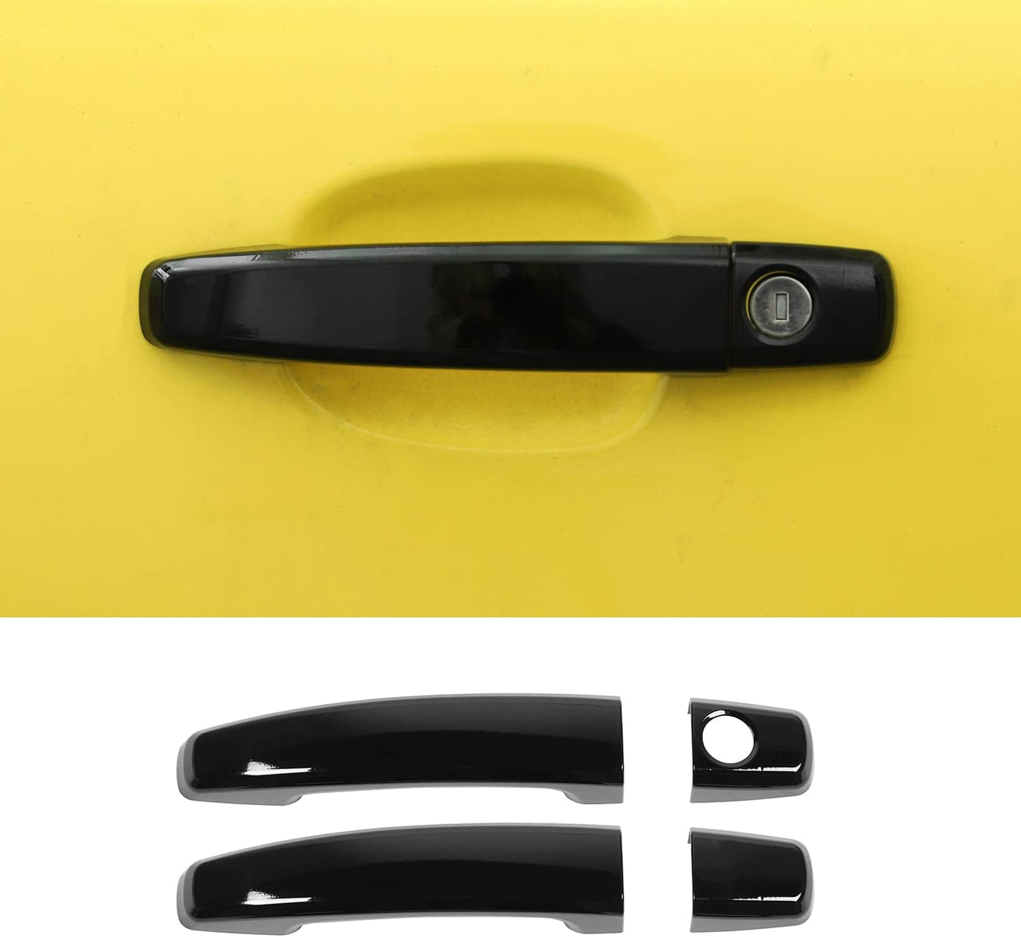 Funda manija puerta exterior comp Chevy Camaro 10-15 negro
