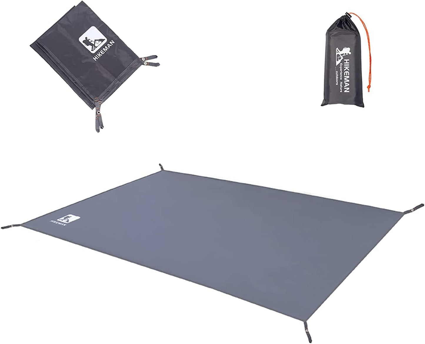 Alfombrilla lona impermeable para campamento 83x71"