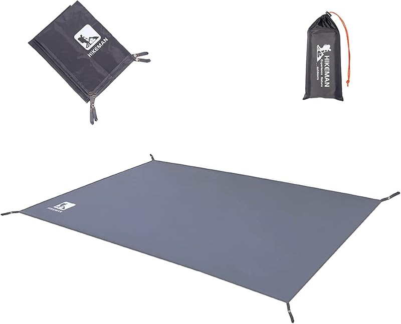 Alfombrilla lona impermeable para campamento XL 83x83pulg