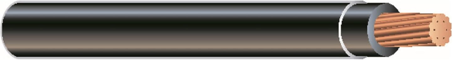 Cable THHN trenzado 12 100pies negro