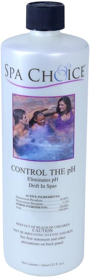 4 Unids Control pH 1qt para Bañera Hidromasaje