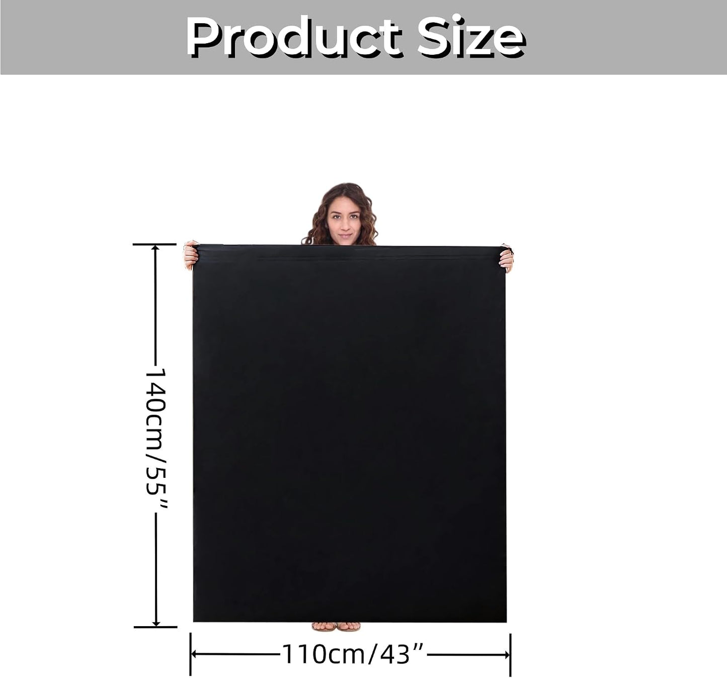 2 Pzas Bolsas Almacenamiento Ropa 43x55pulg Reutilizables