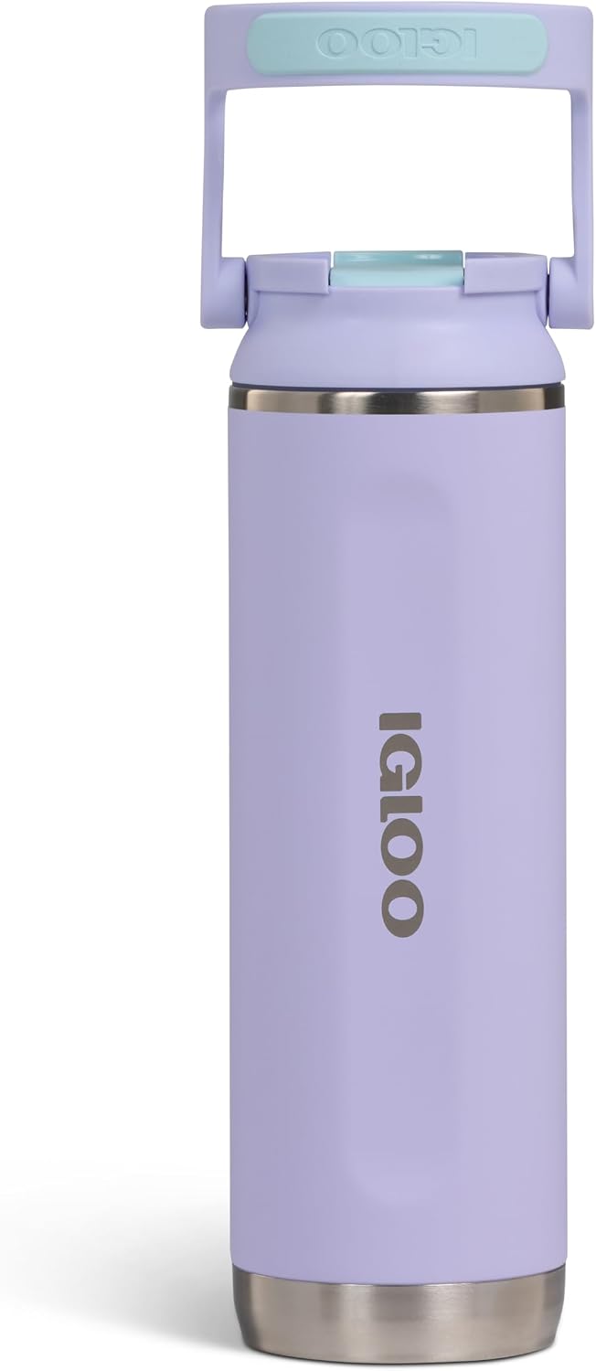 Vaso deportivo acero inox 20oz para bebidas lila