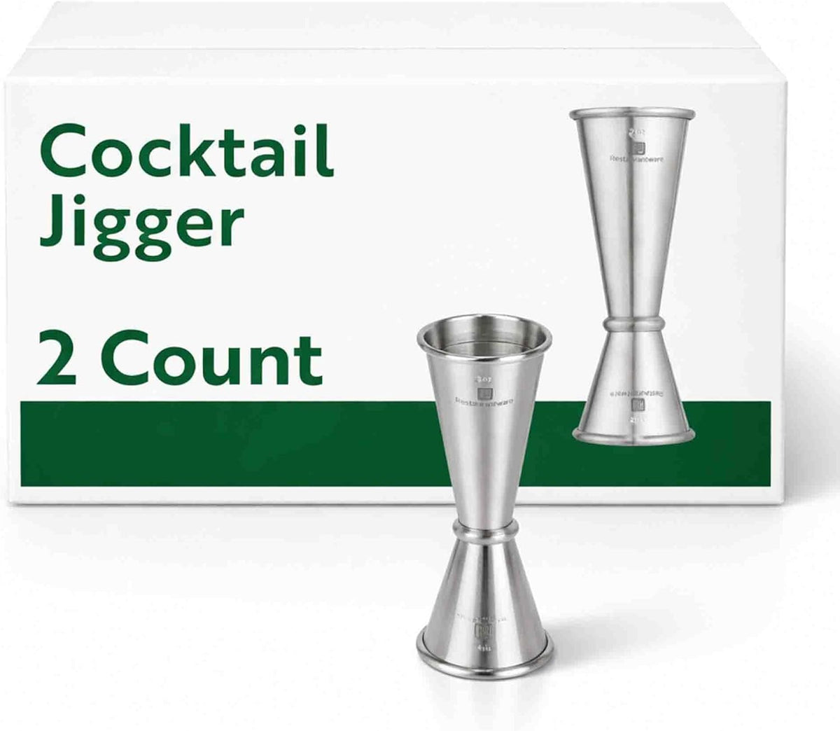 Jigger Bar 1oz/2oz Acero Inox Estilo Japonés
