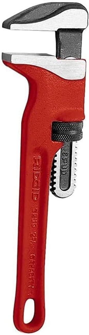 Llave mandril ajustable 12pulg roja tamaño completo