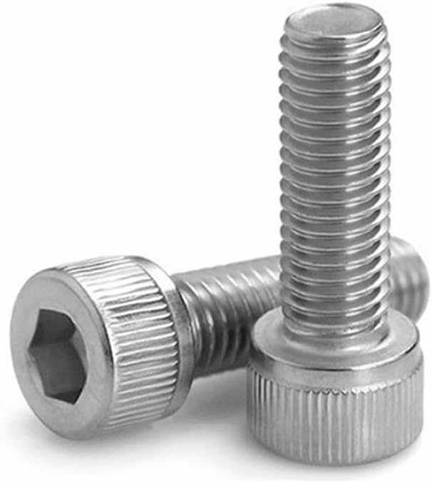 20 Pzas Tornillo Allen M6x2.362pulg Acero Inox