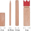 Set Kubb de madera para exteriores con bolsa transporte