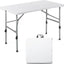 Mesa plegable plástico asa transporte 300lb