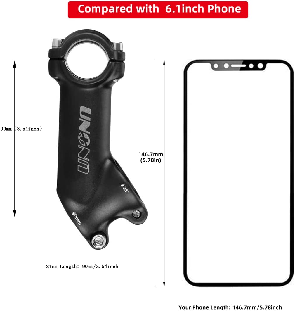 Manillar Bici MTB 35 Grados 70-110mm