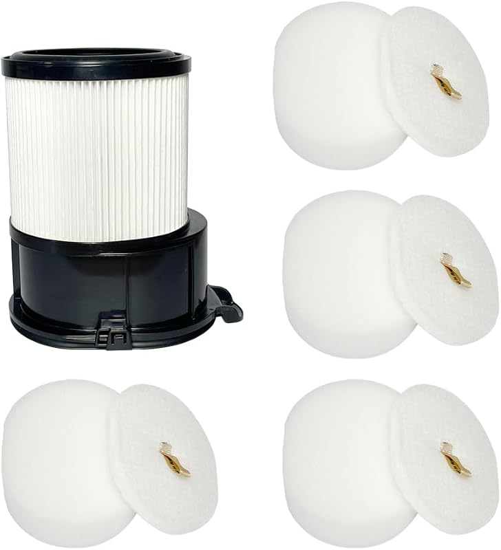 Paquetes filtros HEPA espuma fieltro comp Shark PowerDetect