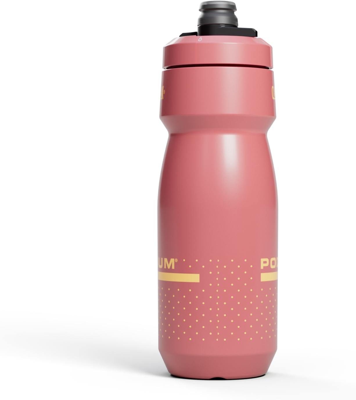 Botella agua exprimible ciclismo 24oz atardecer coral