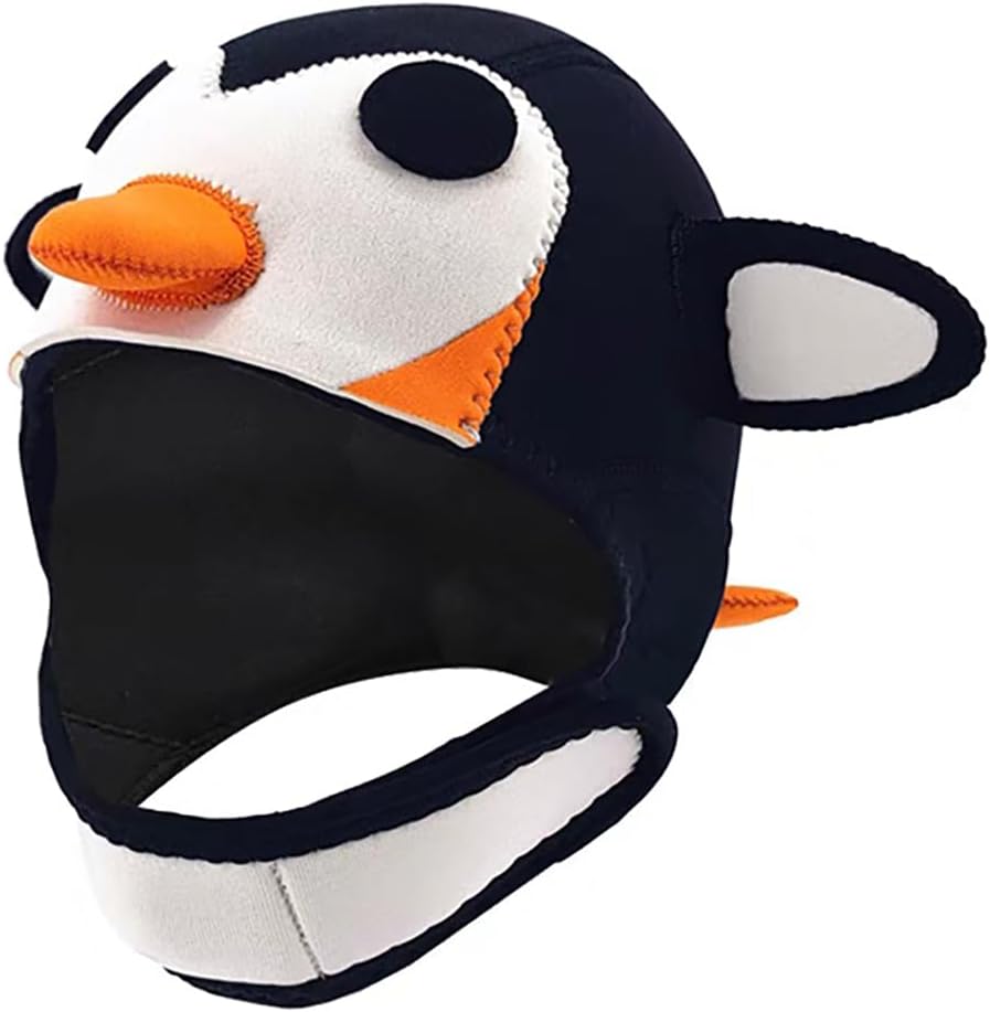 Capucha neopreno 3mm con orejas gato para buceo surf