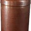 Recipiente compost 5.25qt cobre puro martillado a mano