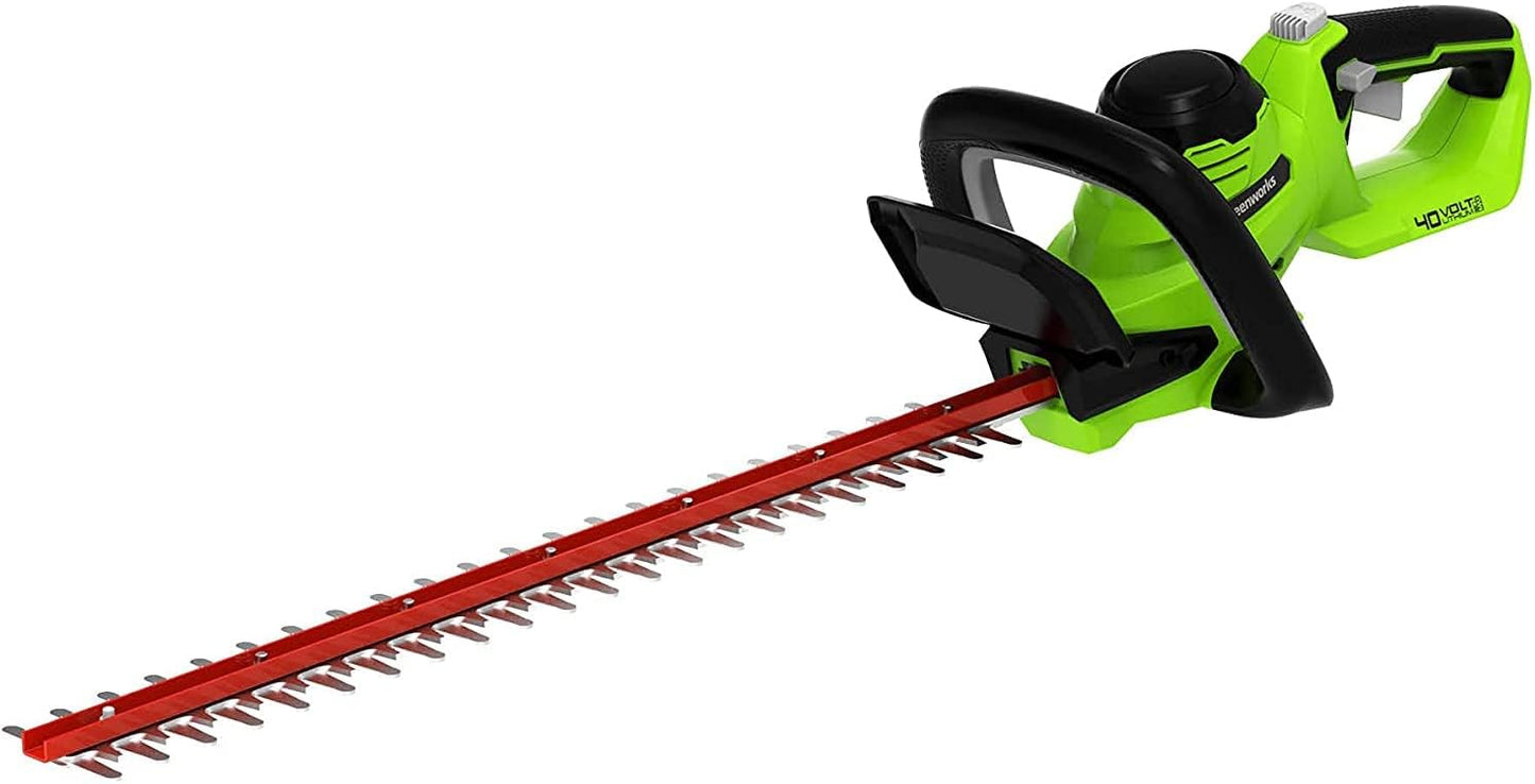 Cortasetos inalámbrico Greenworks 40V 24pulg 1pulg corte