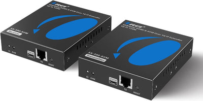 Extensor HDMI 4K KVM IP CAT6 400pies 2USB 1G