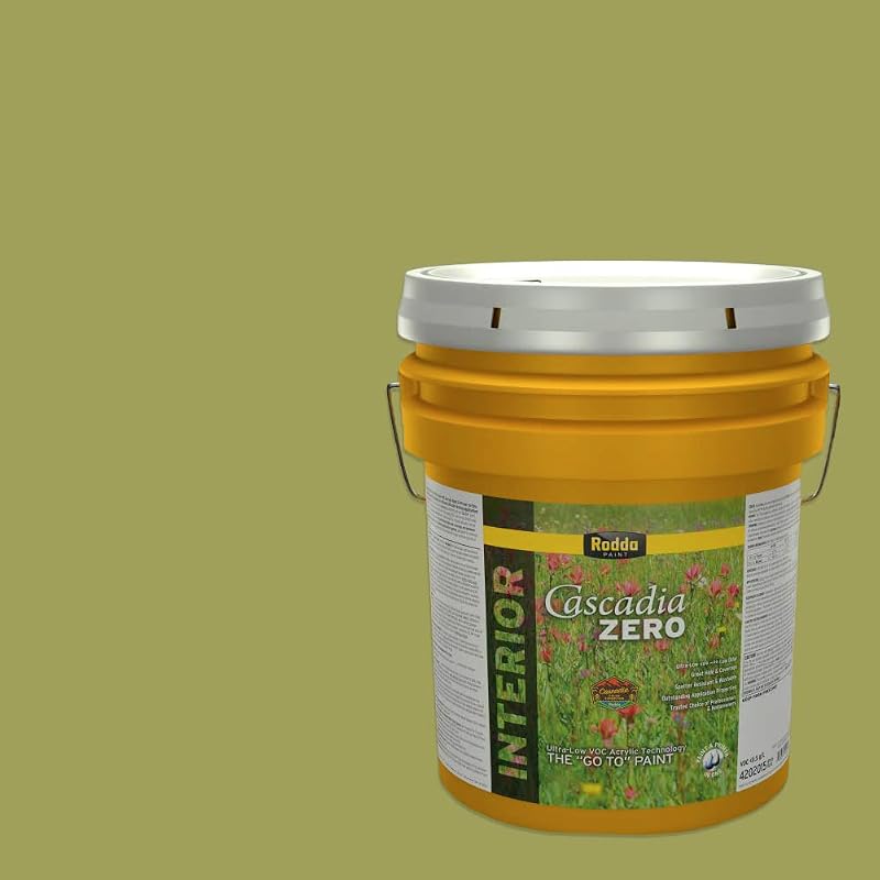 Pintura plana e imprimación interiores 5gal Martina Olive