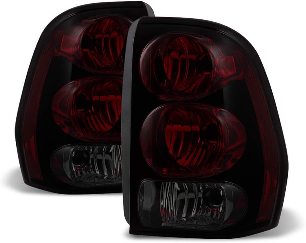 Luz trasera roja ahumada Chevy Trailblazer 02-09 izq/derecho