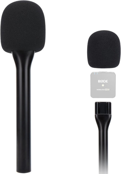 Soporte micrófono inalámbrico con filtro pop para Wireless Go 2/Pro