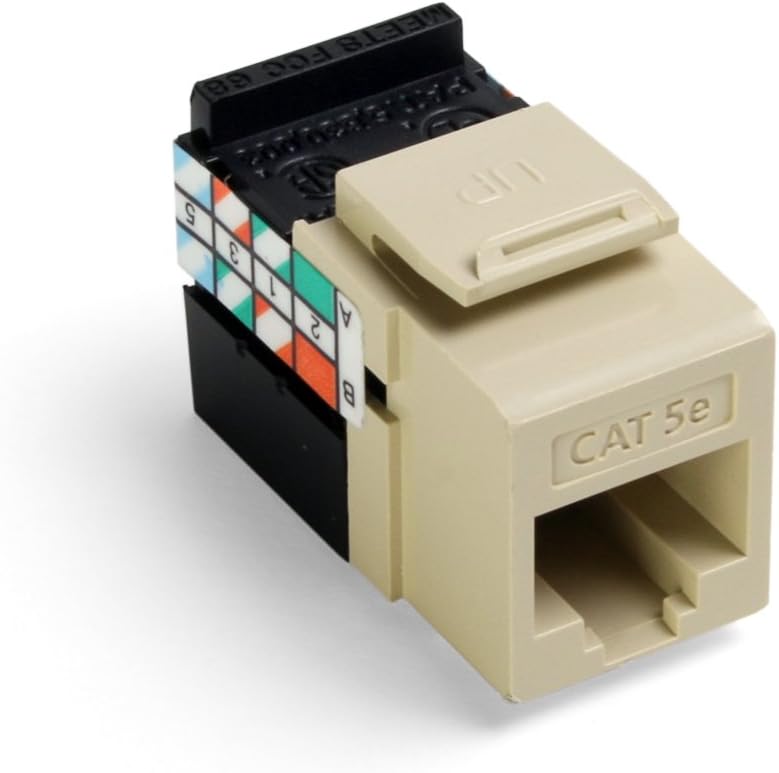 Conector QuickPort GigaMax 5E Marfil