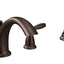 Kit moldura grifo bañera romana bronce aceitado con ducha