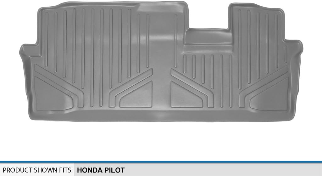 Alfombrillas tercera fila Honda Pilot 09-15 gris