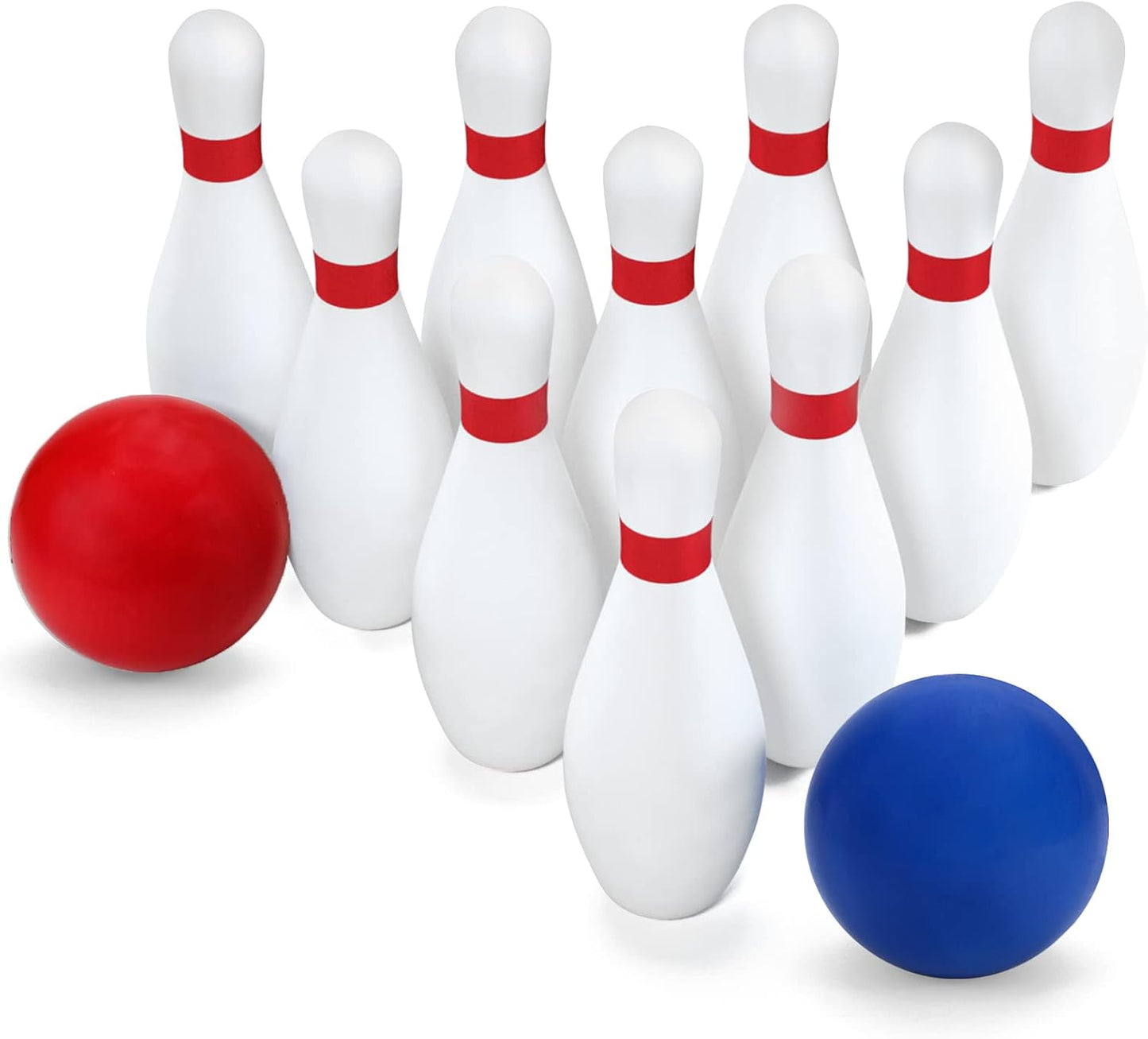 Set bolos niños 10 pinos espuma suave