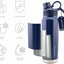 Botella hidratación 25oz aislamiento vacío sin BPA azul marino