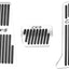 3 Pzas cubiertas pedales antiderrap Mazda CX-5 13-25