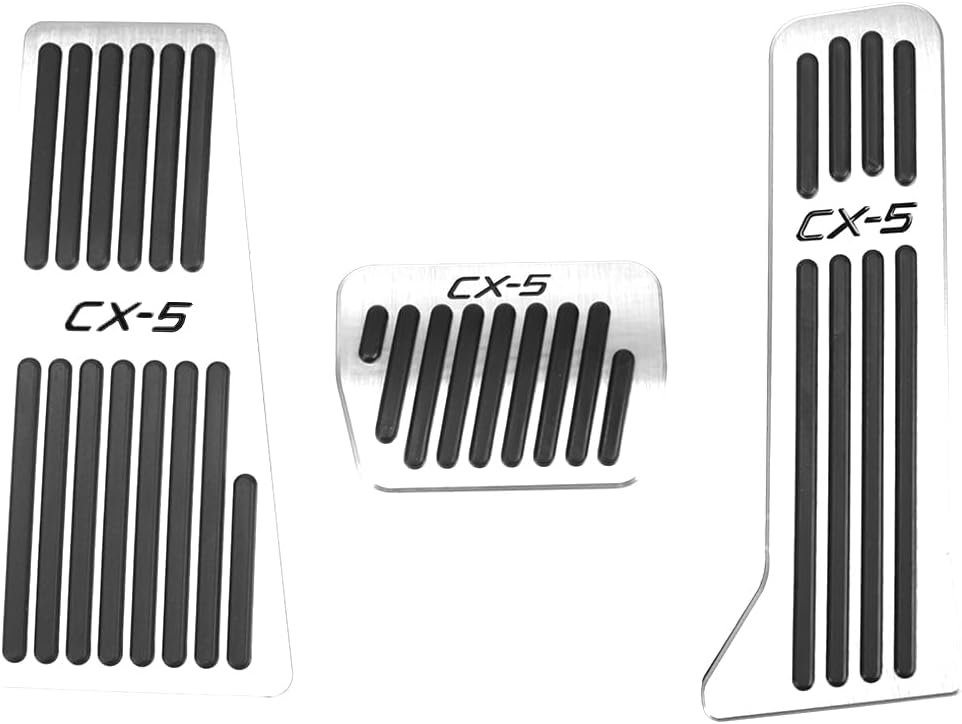 3 Pzas cubiertas pedales antiderrap Mazda CX-5 13-25
