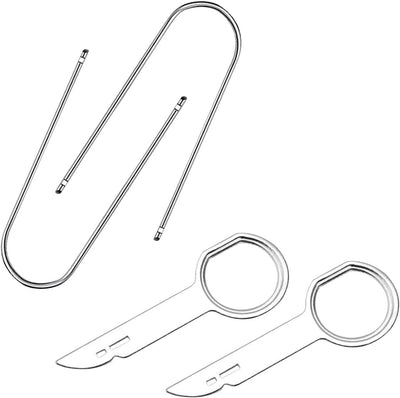 Kit 4 pzas herramienta palanca para quitar radio auto