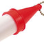 Flotador deportes acuáticos con cadena bolas rojo blanco