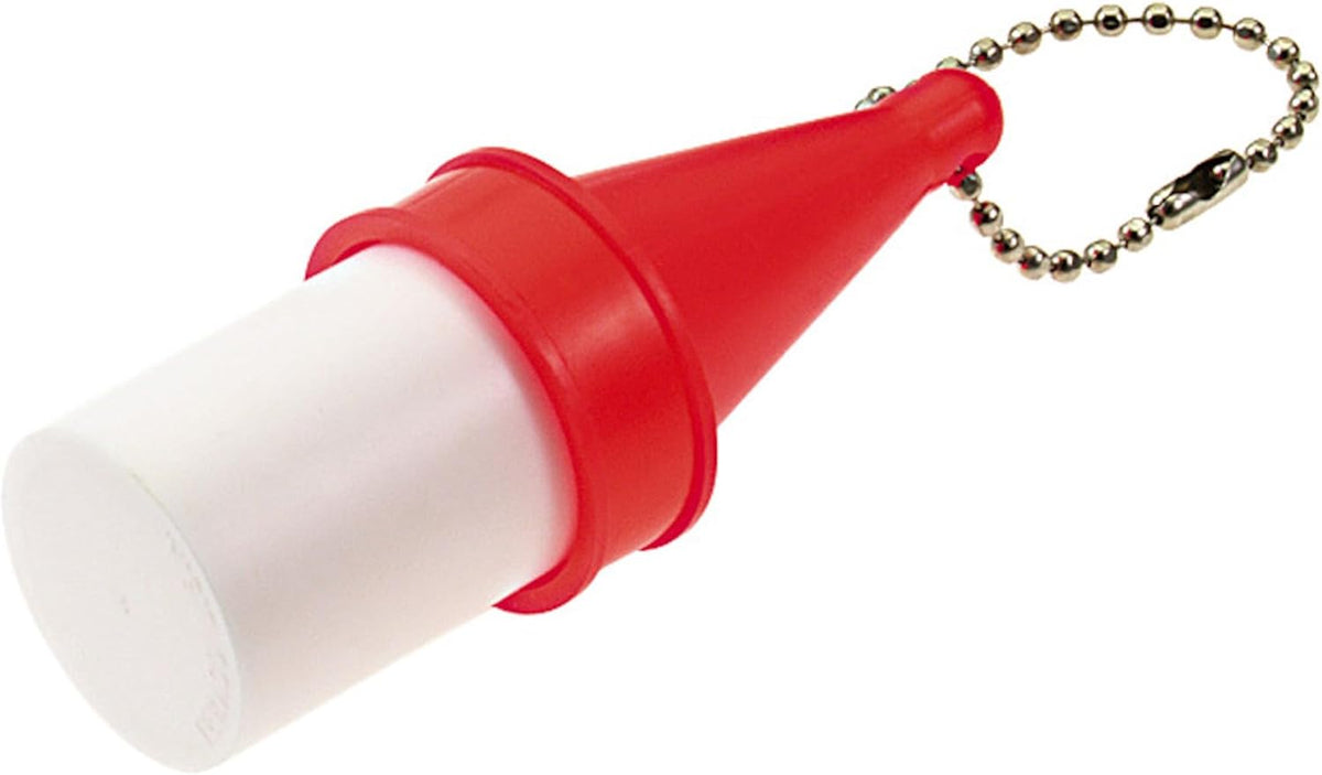 Flotador deportes acuáticos con cadena bolas rojo blanco