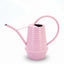 Regadera metal boquilla larga 34oz rosa mate
