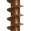 500 Tornillos madera #10x3" Torx Ruspert marrón