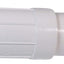 Acoplamiento PVC 1pulg plástico blanco alta resistencia