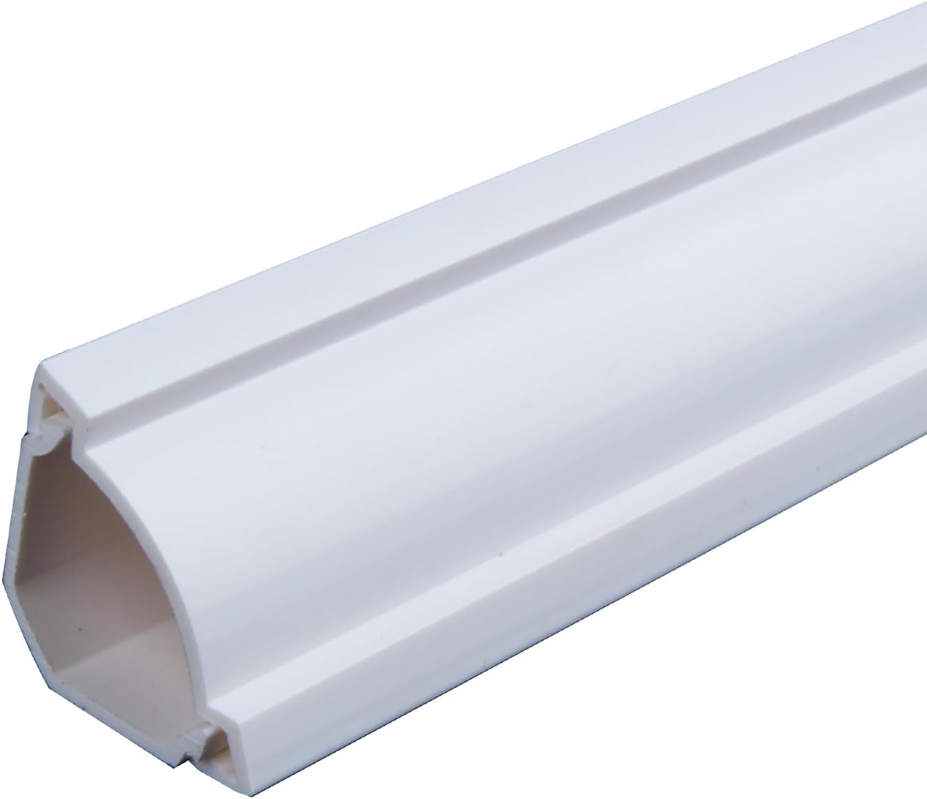 Cubierta cable esquina 78pulg pintable pared suelo blanco