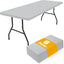 6 Pzas Manta Picnic Rectangular 30x96pulg Impermeable