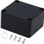 Caja derivación eléctrica plástico ABS IP65 negro