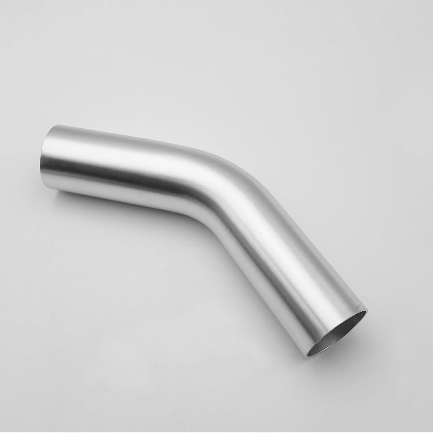 Codo aluminio 63mm 45grados tubo intercooler cepillado