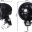 Luz trasera LED roja para motocicleta cafe racer