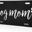 Placa matrícula aluminio 6x12" con 4 agujeros