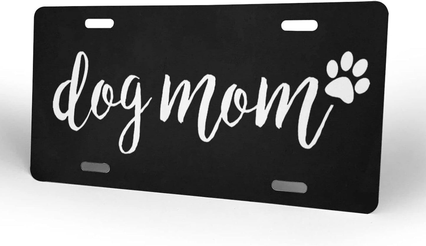 Placa matrícula aluminio 6x12" con 4 agujeros