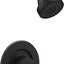 Kit moldura ducha Moen Align negro mate T2192BL