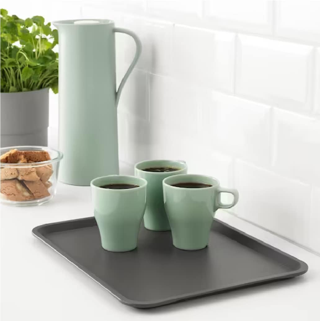 Bandeja servir polipropileno gris 15x11