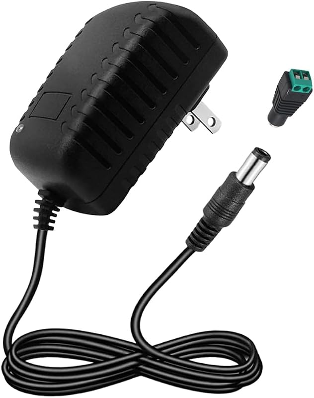 Adaptador CA a CC 24V 1A 100-240V para cámara CCTV